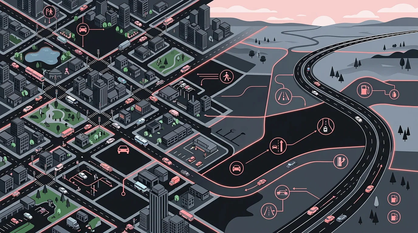Stadt- und Überlandstrecken als stilisierte Zonen, blog-zones.webp, 1376×768 Pixel
