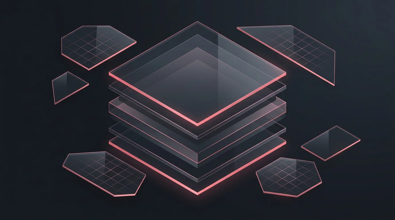 Schematische Darstellung übereinanderliegender Vertragsebenen, insight-policy-layers.webp, 1376×768 Pixel, dunkles UI